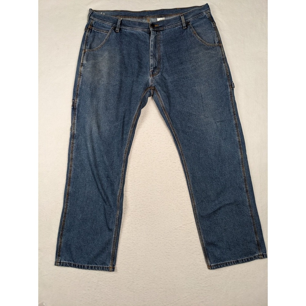 Key Mens Blue Denim Jeans Size 40 X 32 Cotton Blend